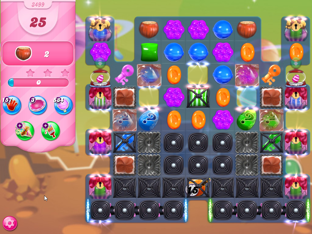 Candy Crush Saga level 3499