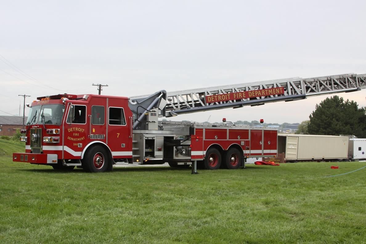 Michigan Exposures: Some Fire Trucks