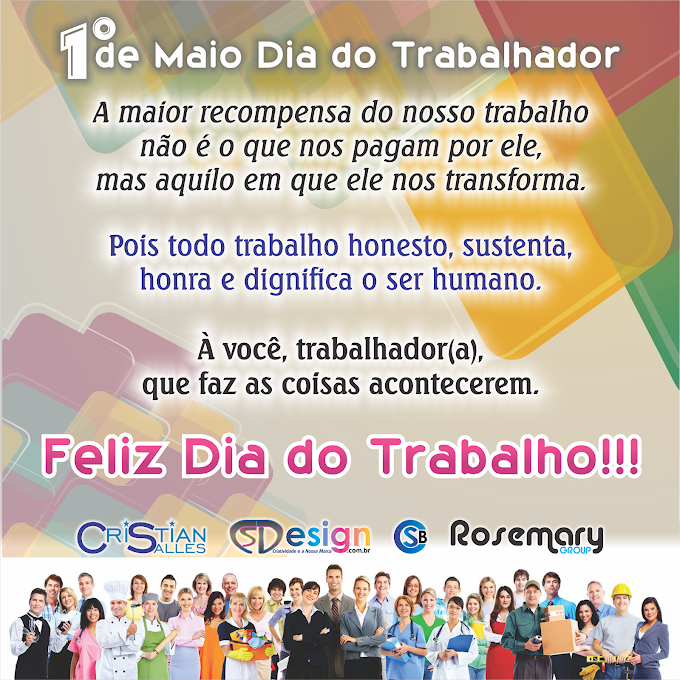 Feliz Dia do Trabalhador