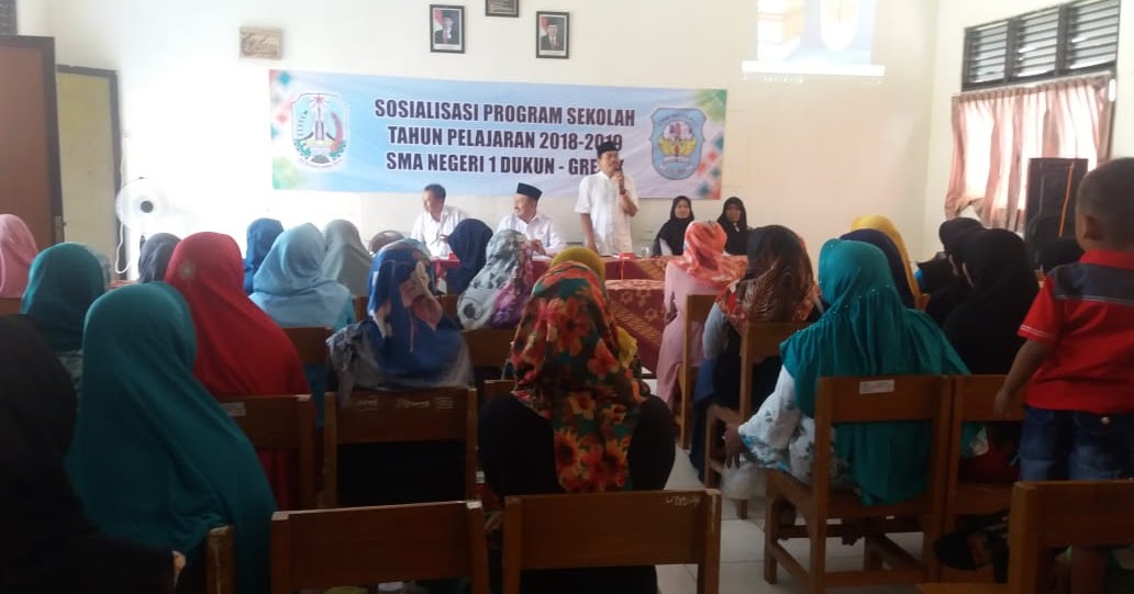 Sosialisasi Program Sekolah Untuk Wali Murid Kelas X 