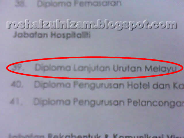 Johor Ke Terengganu. Perjalanan Yang Jauh: Diploma Urutan 