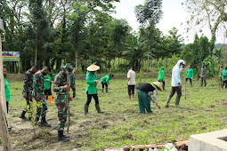 Yoyok Wahyudi Ajak Prajurit dan Masyarakat Manfaatkan Lahan Kosong dengan Budidaya Jagung