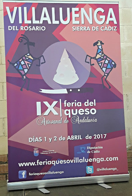 Cartel de la feria de quesos de Villalengua del Rosario