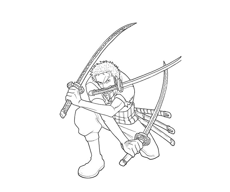 printable-one-piece-roronoa-zoro-skill-coloring-pages