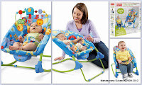 4 Fisher Price Deluxe Infant to Toddler Comfort Rocker