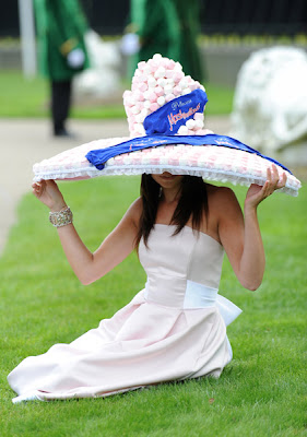 Wonderful ladies hats at Royal Ascot