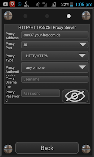 save settings for freedom app