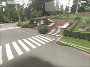 . three interesting images of Google Street View of the same location from .