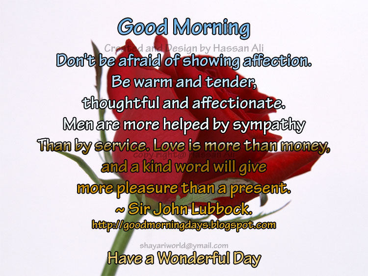 good morning quotes. Self Improving Inspiring Quotes: Good Morning Quotes for 07-05-2010