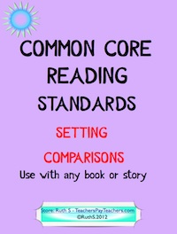 photo of Common Core Setting Comparisons PDF, Teacher Park