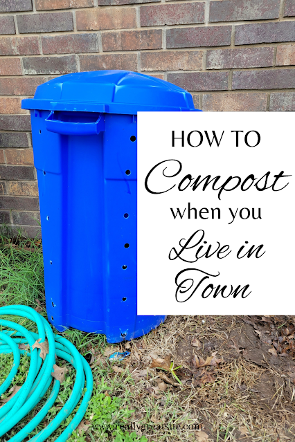 Make your own DIY trash can composting system.