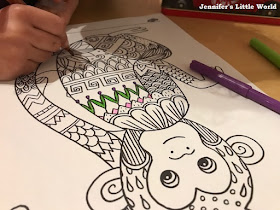 Twinkl Chinese New Year mindfulness colouring