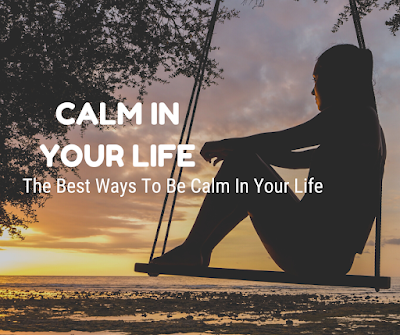 As life gets busier and busier, it can be hard to be calm. The stress from work, school, and family can make it hard to keep a clear head.