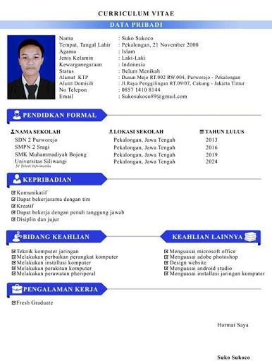 Cara Membuat CV yang menarik