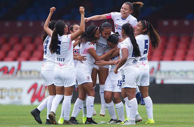 Cruz Azul Goleó en el Puerto.