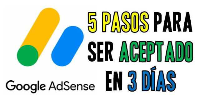 Aceptado en Adsense en 3 días