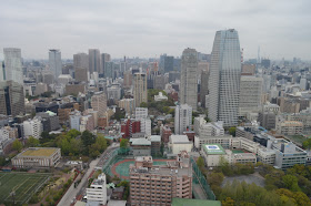Minato as seen from Tokyo Tower