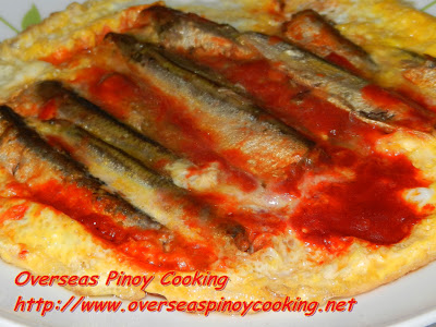 Sardinas Omelet