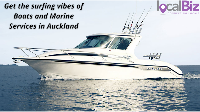 Get the surfing vibes of Boats and Marine Services in Auckland