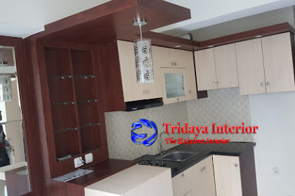 KITCHEN SET APARTEMEN PODOMORO GOLF VIEW TERBARU