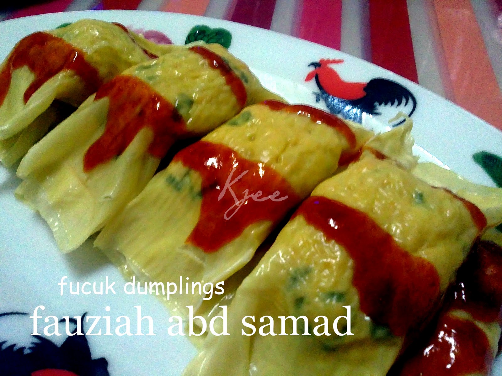 FauziahSamad.com: Snek Fucuk Dumplings