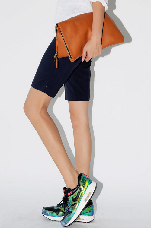 Modern Basic Bermuda Shorts