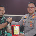 Sambut Siswa Secaba Polri, Letkol Hendry Ginting Sampaikan Pesan Kekompakan TNI-Polri