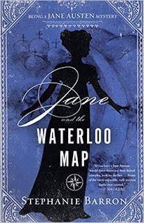 Book cover: Jane and the Waterloo Map by Stephanie Barron