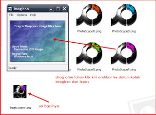 Cara Membuat icon Software atau Windows Dengan Imagicon