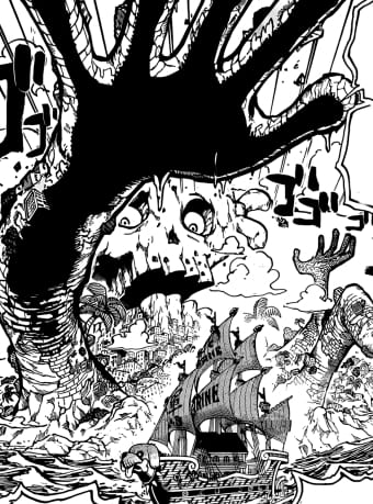 ワンピース 漫画 1087話ネタバレ シマシマの実 ピサロ ハチノス ONE PIECE Chapter 1087