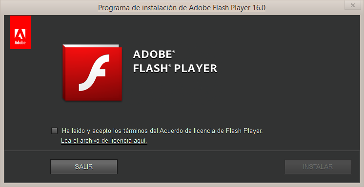 Nueva versión de Adobe Flash Player Disponible ~ Novedad23 