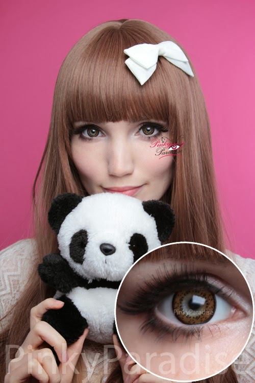 Baby Panda Brown Cosmetic Contacts