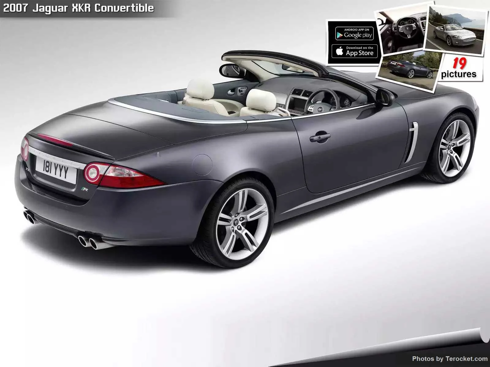 Hình ảnh xe ô tô Jaguar XKR Convertible 2007 & nội ngoại thất