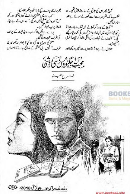 Free download Mohabbat jugnoun si roshni novel by Farah Bhutto pdf