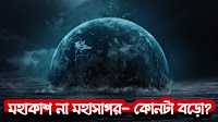 মহাকাশ না মহাসাগর - কোনটা বড়ো?