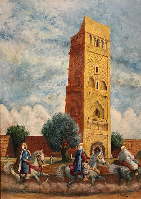 Mansourah (Tlemcen, Algeria) - Luminart - Oil painting