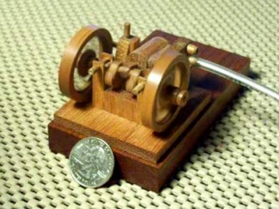 Time Tripper 実際に動く木製エンジンの作り方 Wooden Engine