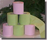 Colored Toilet Paper