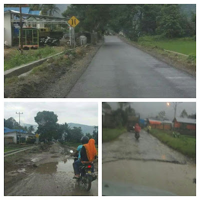 Pak Dewan dan Pak Bupati Terima Kasih, Jalan Sungai Tutung Koto Lanang Sudah Bagus