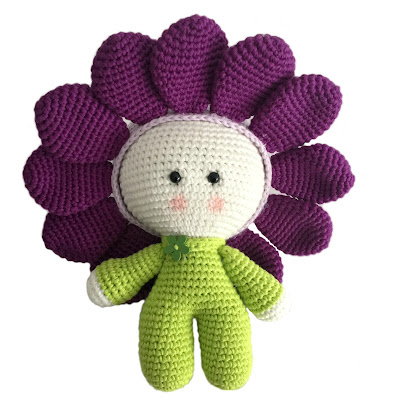 Yoyo flor amigurumi