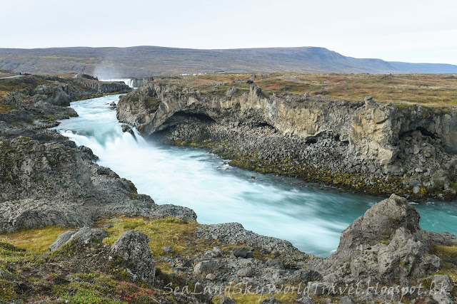 iceland, 冰島, Godafoss 瀑布