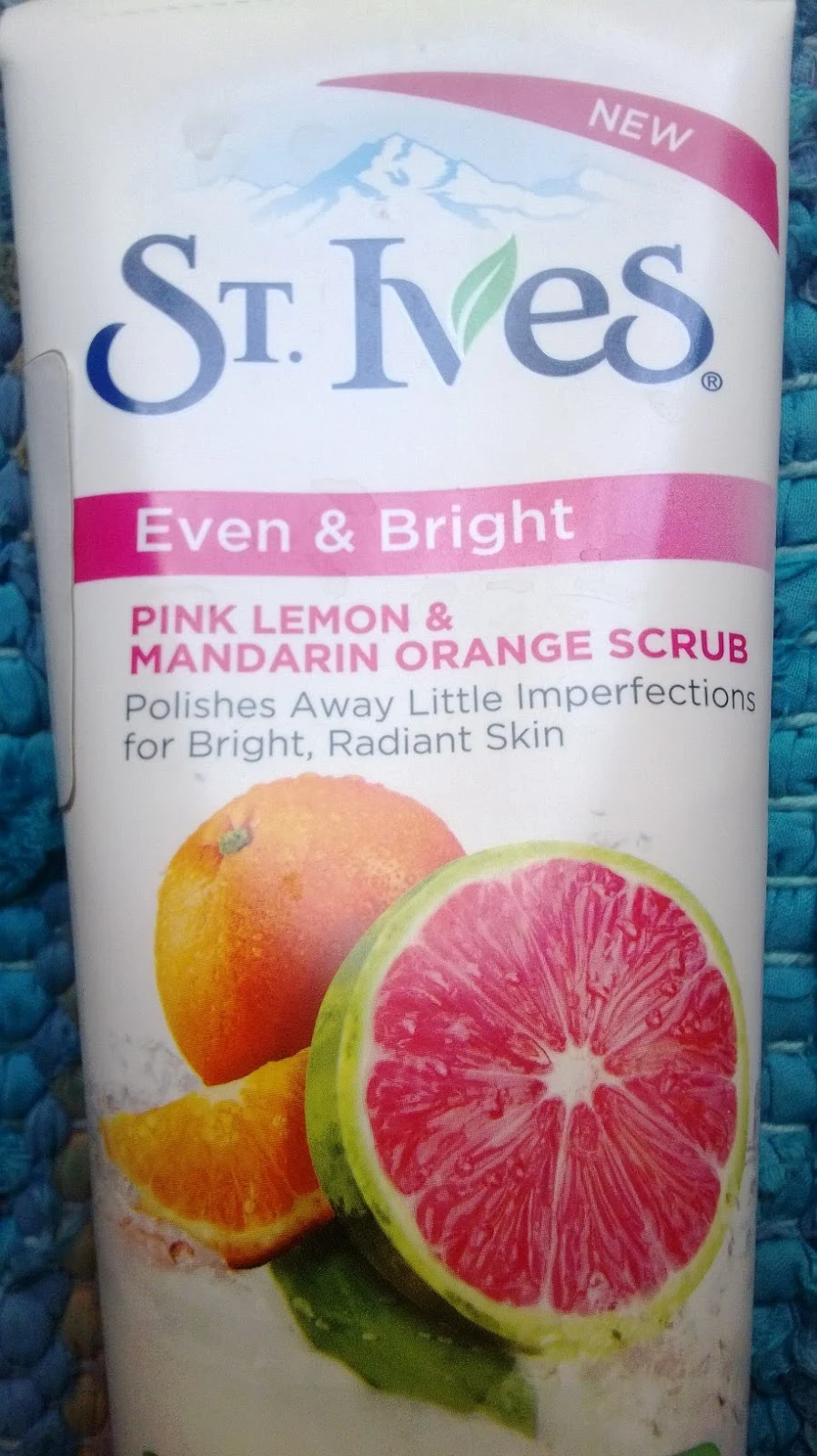 St. Ives Even and Bright Pink Lemon and Mandarin Orange Scrub Review