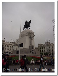 Main statue in square
