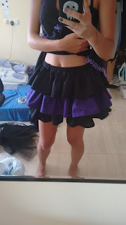 dress, donuth, channel, Tutorial, ideas kawaii, lolita, purple, vestido, socks, muñequeras, wristband, Chobits, kawaii