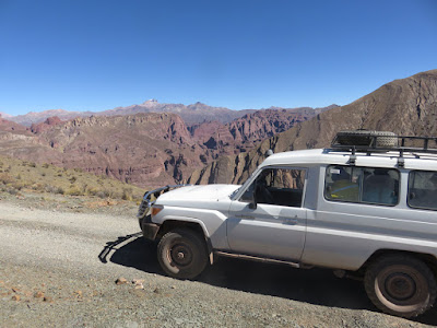 Fahrt zum großen Fest in Cienega Bolivien