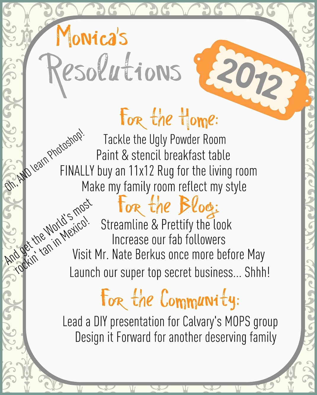 Watch out 2012… We've got BIG plans for you!