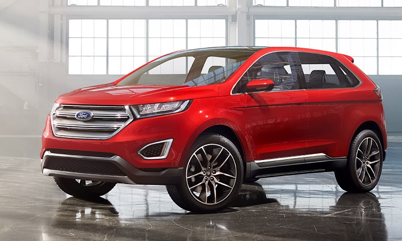 Ford Reveals Tech-Savvy Ford Edge Concept