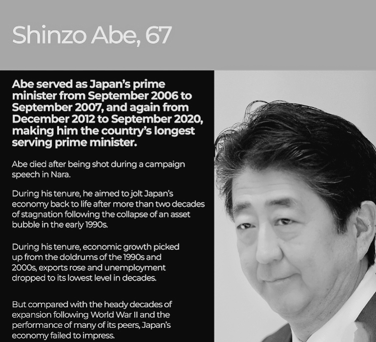 Shinzo Abe Death