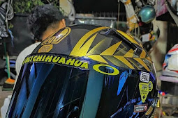 CAT HELM ALA AGV LEOPARD