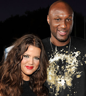 lamar odom and his girl friend